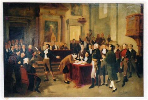 Fotografía histórica de la firma del acta de rendición en Berlín bajo la supervisión del Mariscal Zhúkov