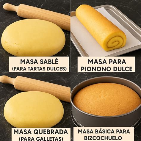 Ingredientes básicos para la masa sablé: harina, mantequilla, azúcar, huevo, sal y vainilla.