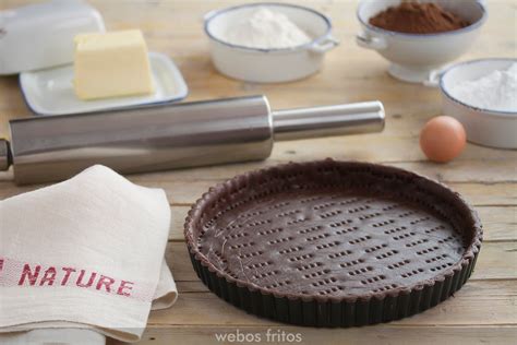 Masa de chocolate para pay antes de refrigerar