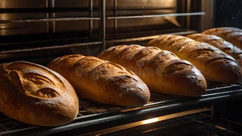 Muffins recién horneados en una bandeja saliendo del horno