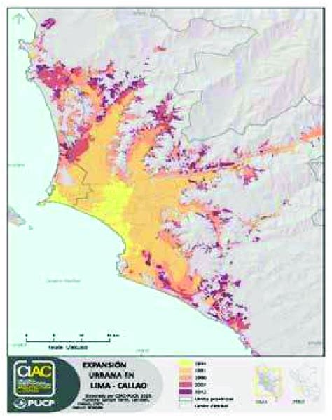 Mapa histórico de la expansión urbana de Lima a inicios del siglo XX, mostrando las nuevas avenidas y la ubicación de los monumentos principales