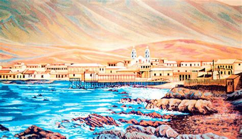 Antigua ilustración del puerto de Cobija