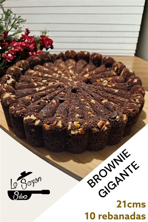 Foto o infografía del brownie gigante de cannabis