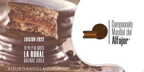 Logotipo oficial o banner del Campeonato Mundial del Alfajor