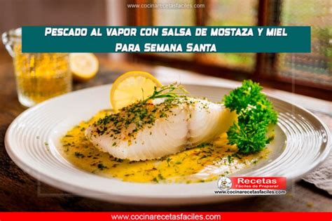 Plato con carne, pescado o verduras acompañado de salsa de mostaza y miel