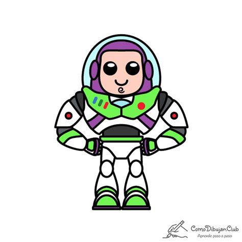 Dibujo o ilustración de Buzz Lightyear en su traje espacial