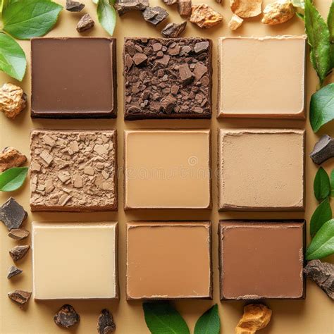 Cuadros de chocolate