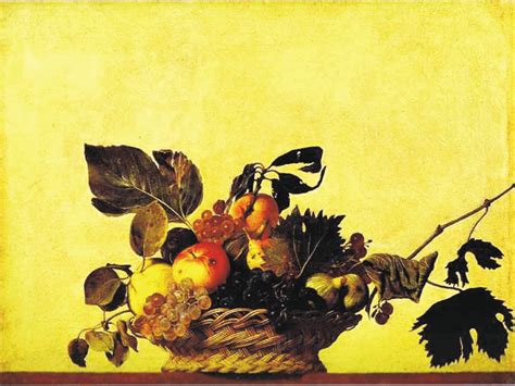 Cesto de frutas de Caravaggio