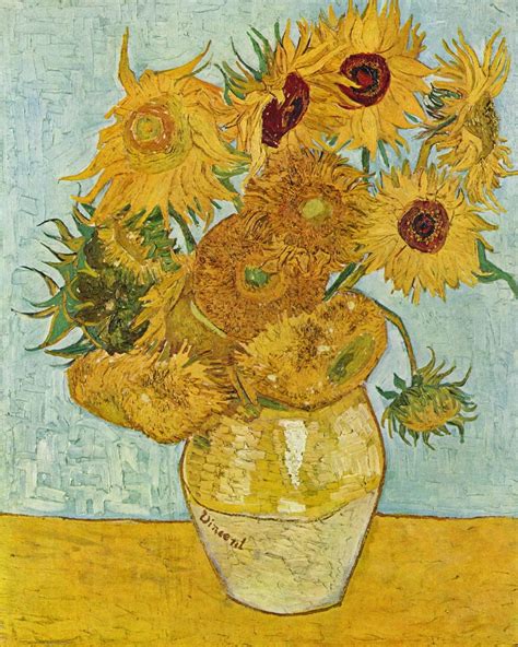 Los Girasoles de Vincent van Gogh
