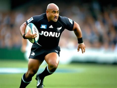 Foto de Jonah Lomu de niño o adolescente en Nueva Zelanda