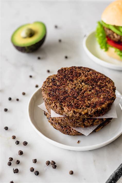 Hamburguesa vegetariana de porotos