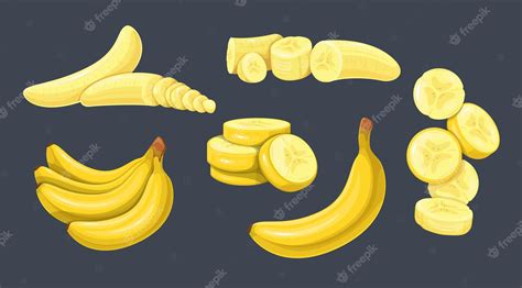 ilustración mostrando cómo cortar un plátano macho en rodajas diagonales