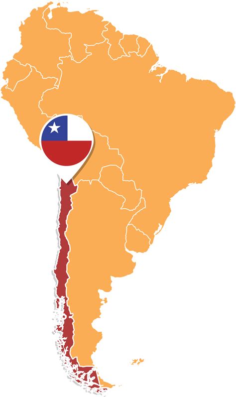 Mapa de Chile resaltando la cobertura de envíos de muebles de madera.