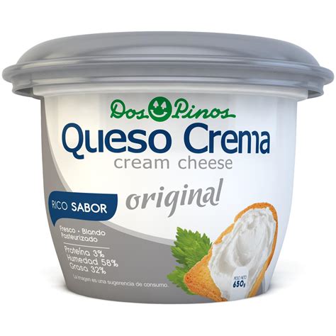 Envase de queso crema Puck con su código de barras EAN