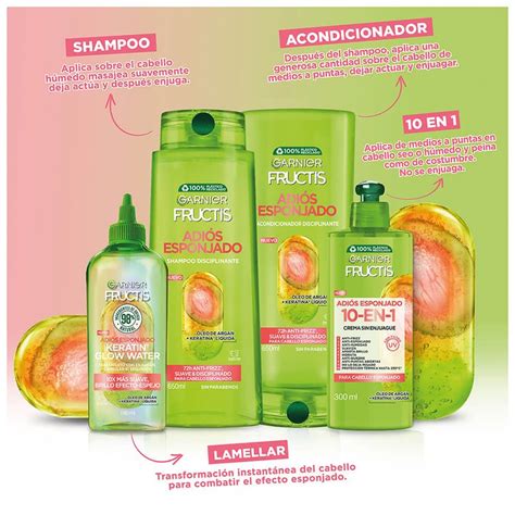 Imagen de la gama de productos Fructis Stop Caída con énfasis en acondicionadores