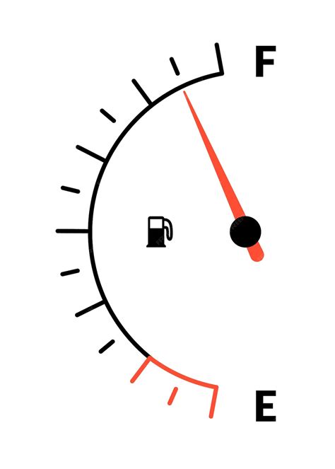 Ilustración de un indicador de gasolina en rojo o manos sosteniendo una llave de coche