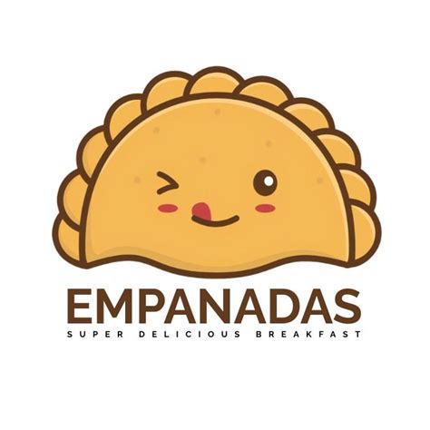 Fachada de Empanada Mía con su logo y clientes