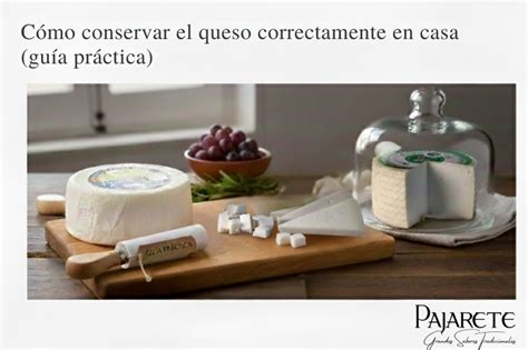 esquema o foto de cómo almacenar queso correctamente en el refrigerador