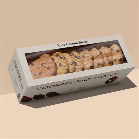 Muestra de diversos diseños de empaques para galletas, destacando opciones elegantes y funcionales