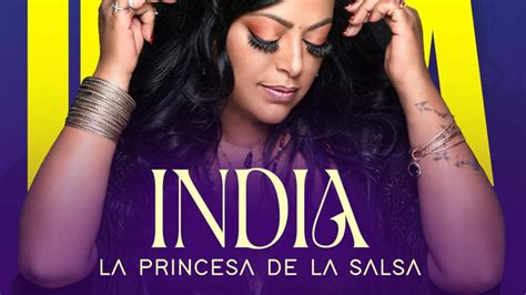 La India, La Princesa de la Salsa, en una actuación
