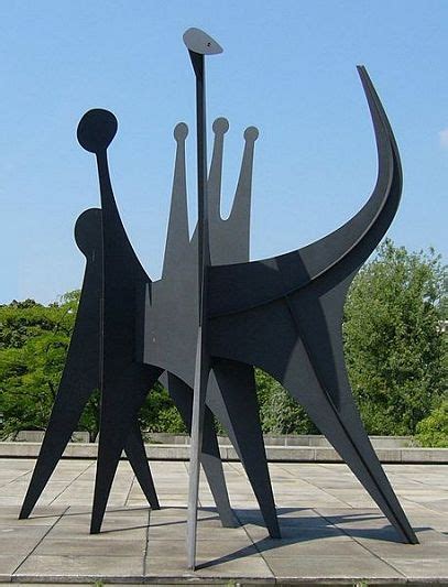 Ilustración de un elefante de arcilla, la primera escultura de Calder
