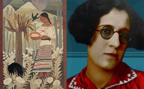 Retrato histórico de la artista Lola Cueto y su labor en el arte popular y textil.