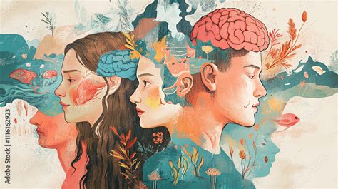 Representación visual de la fluctuación emocional en un adolescente