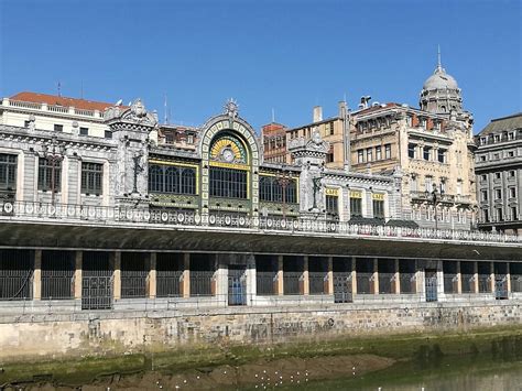 Antigua fotografía del Mercado de la Ribera antes de la remodelación de 1929