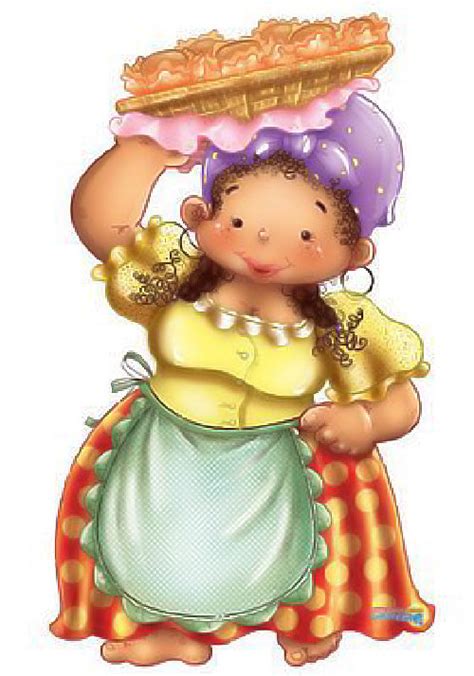 Ilustración de la época colonial chilena con una vendedora de dulces en una plaza