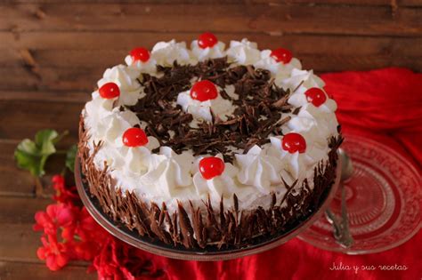 Ingredientes para el relleno y la decoración de la Tarta Selva Negra