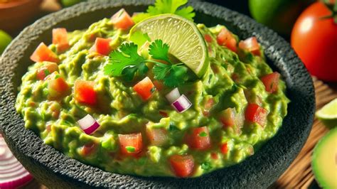 Infografía comparando el aguamole y el guacamole tradicional con trozos.