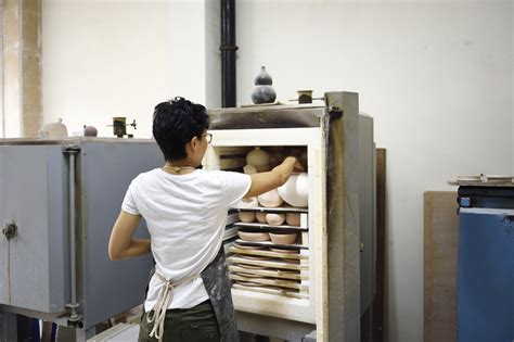 Ejemplo de un horno eléctrico para cocción cerámica.