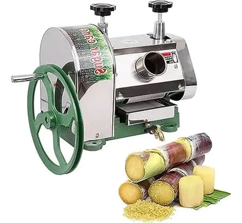 Componentes internos de una máquina de caña de azúcar (rodillos y motor)