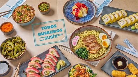 Infografía de las diferentes promociones y combos de sushi