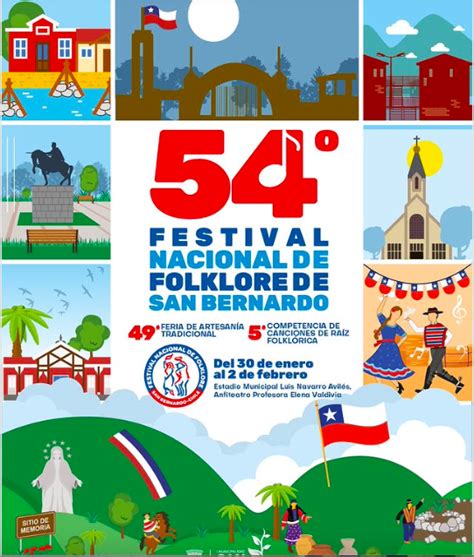 Fotografía del Festival Nacional del Folclore de San Bernardo