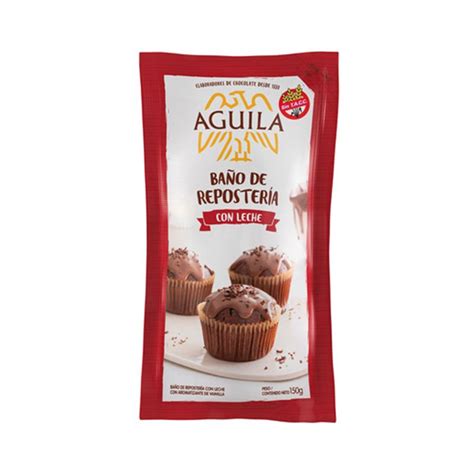 Imagen del producto Baño de Repostería Aguila semiamargo en su empaque original