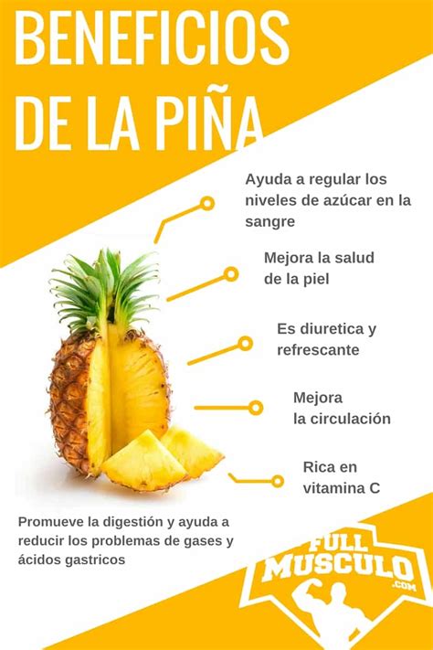 Infografía: Propiedades y beneficios de la piña y el vinagre de piña