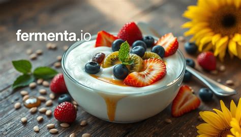 Diagrama: Proceso de fermentación de la leche para producir yogur.