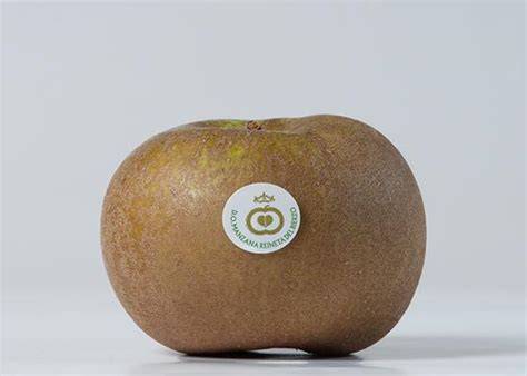 manzana Reineta de aspecto rústico y tonos verdes/grises
