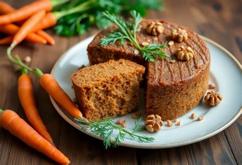 postre de zanahoria con frutos secos