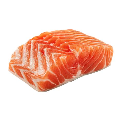 Salmón fresco listo para ser procesado