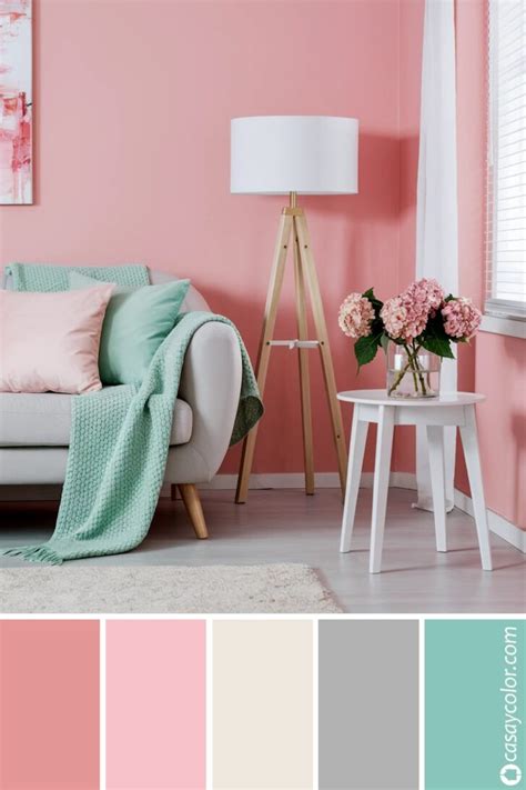 Infografía: Simbolismo y efectos psicológicos del color rosa pastel en la decoración de interiores.