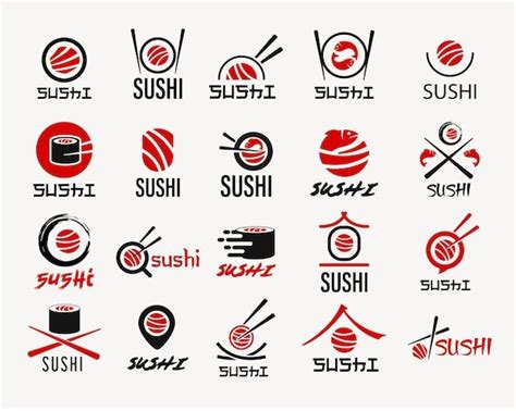 Diseño de logos de sushi: elementos clave