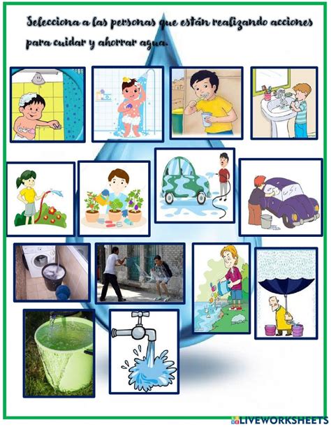 Gráfico de actividades diarias que requieren agua hervida durante un aviso
