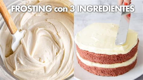 Ingredientes básicos para el frosting de mantequilla de maní: mantequilla, azúcar glas, mantequilla de maní.