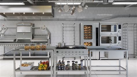 Imagen de un set de equipamiento profesional para cocina de ensaladas