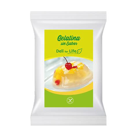 Infografía mostrando el proceso de hidratación de la gelatina sin sabor y su incorporación a la mezcla
