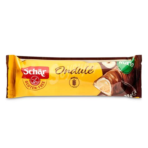 Foto de barrita de chocolate Schar sin gluten