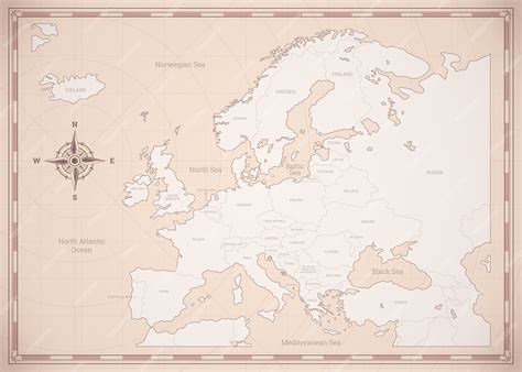 Ilustración de un antiguo libro de cocina o mapa de la expansión de la tarta de manzana en Europa