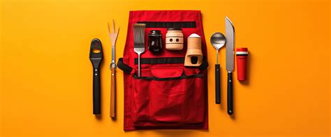 Infografía de los accesorios esenciales para una barbacoa